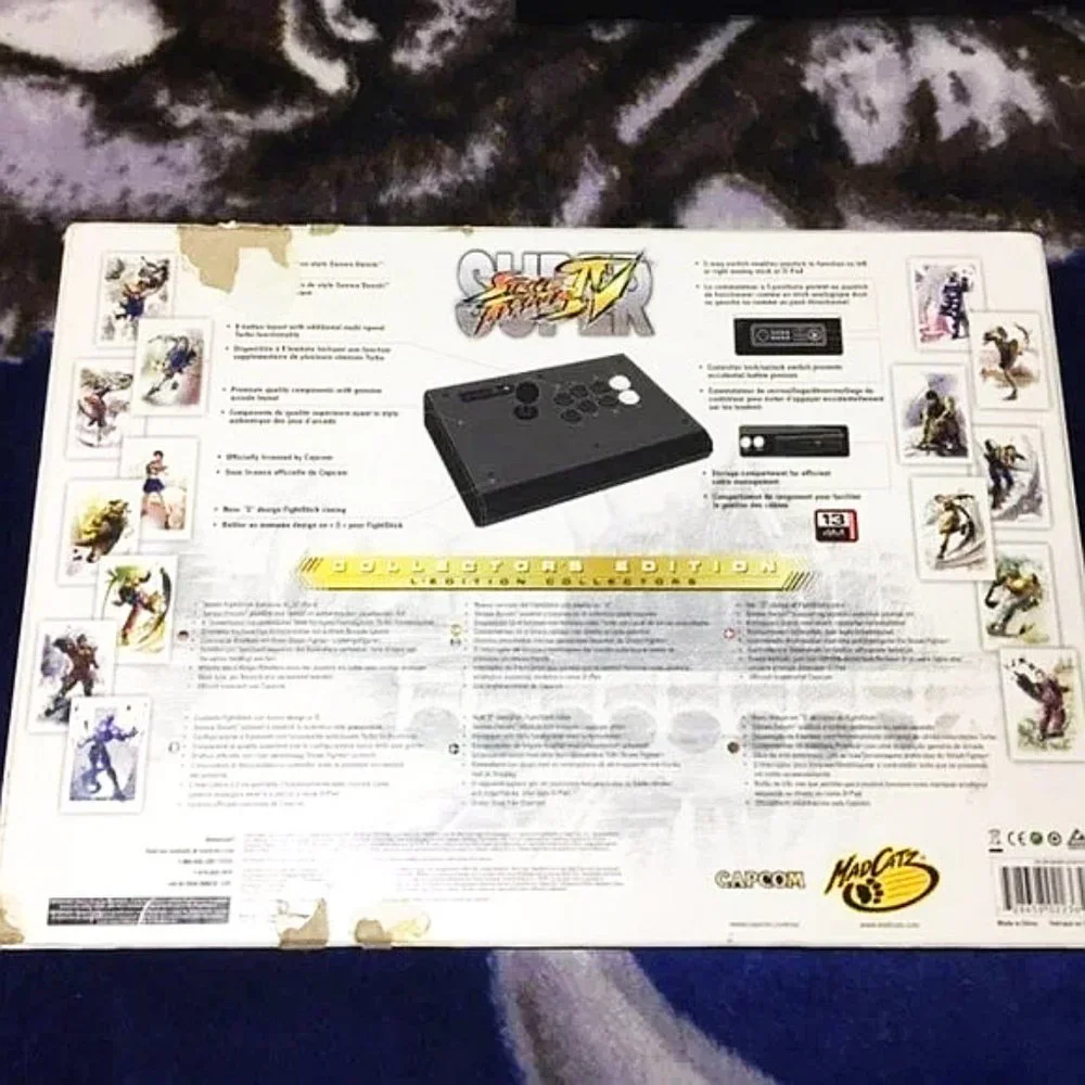* RARE * MAD CATZ PS3 STREET FIGHTER IV ARCADE FIGHTSTICK TOURNAMENT EDITION S